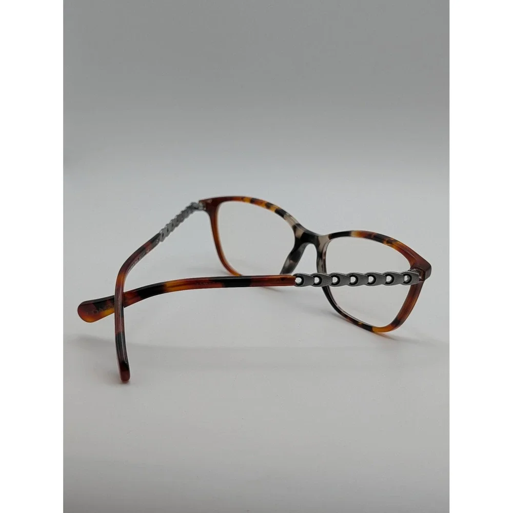 Coach HC 6121 Shea Dark Tortoise Grey Multi Cat Eye Eyeglasses Frames 53-17-140